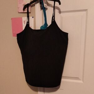 Women's Black Sleeveless Cami